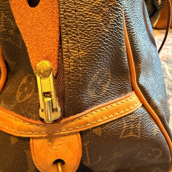 Louis Vuitton Brown Monogram Tote - Picture 5 of 9